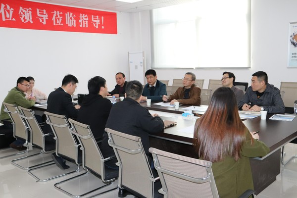 亳芜现代产业园区管委会主任韩万青一行调研走访亳州迪科数金科技