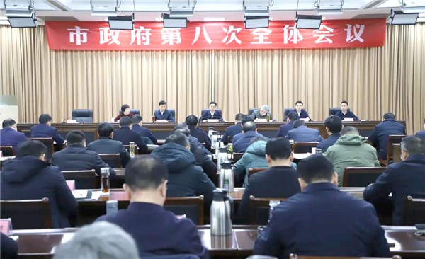 市政府召开第八次全体会议