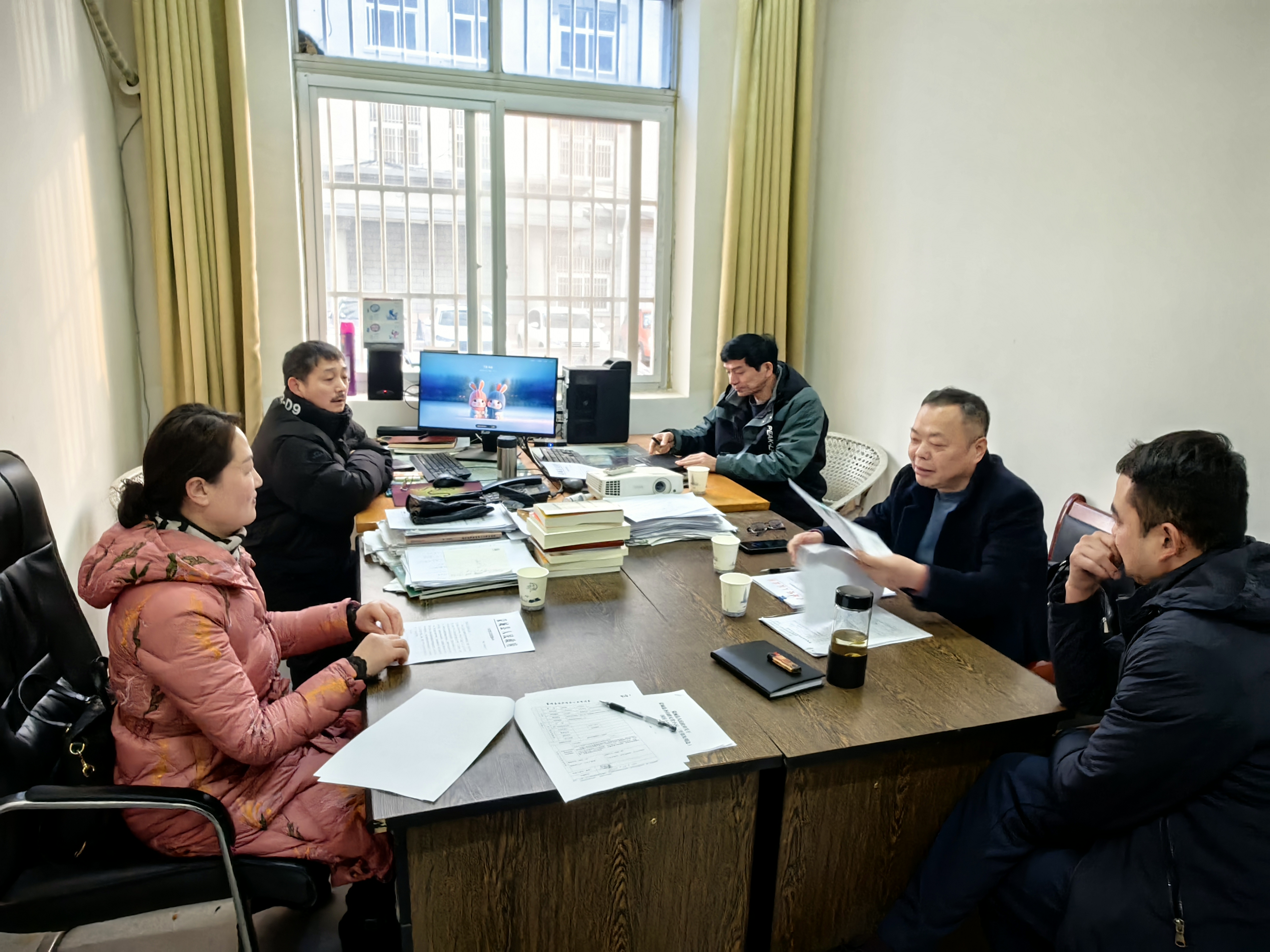 蒙城县政务公开办组织召开依申请公开经验交流会